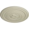 Ekena Millwork Pearl Ceiling Medallion (Fits Canopies up to 1 7/8"), Hand-Painted Clear Yellow, 26 1/4"OD x 1 1/2"P CM26PECYF - alternate 3